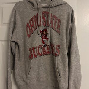 Ohio State Buckeyes Gray Hoodie